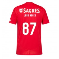 Benfica Joao Neves #87 Domaci Dres 2024-25 Kratak Rukav